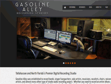 Tablet Screenshot of gasolinealleystudios.com